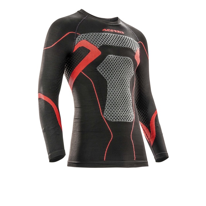 Термобельо горна част Acerbis X-Body Black Red XXL