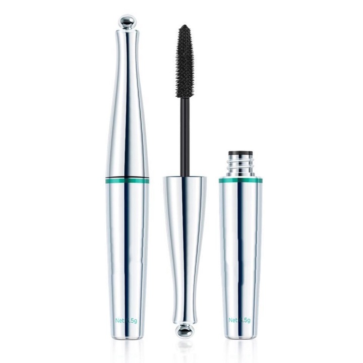 Bizaical Mascara, водоустойчива, черна, 25g, комплект за обем и удължаване