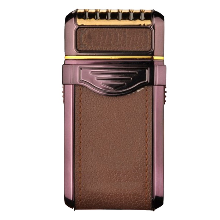 Електрическа самобръсначка, longziming, мини, лилава, преносима, с едно острие