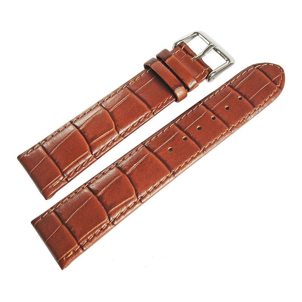 Curea de ceas Di-Modell Bali 1180-11242, 24mm, Maro auriu, catarama argintie