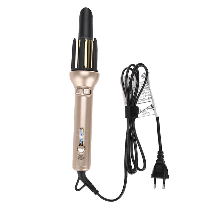 Автоматична маша Bizaical U-318, 32W, 110/240V, бързо нагряване, златиста, U дизайн