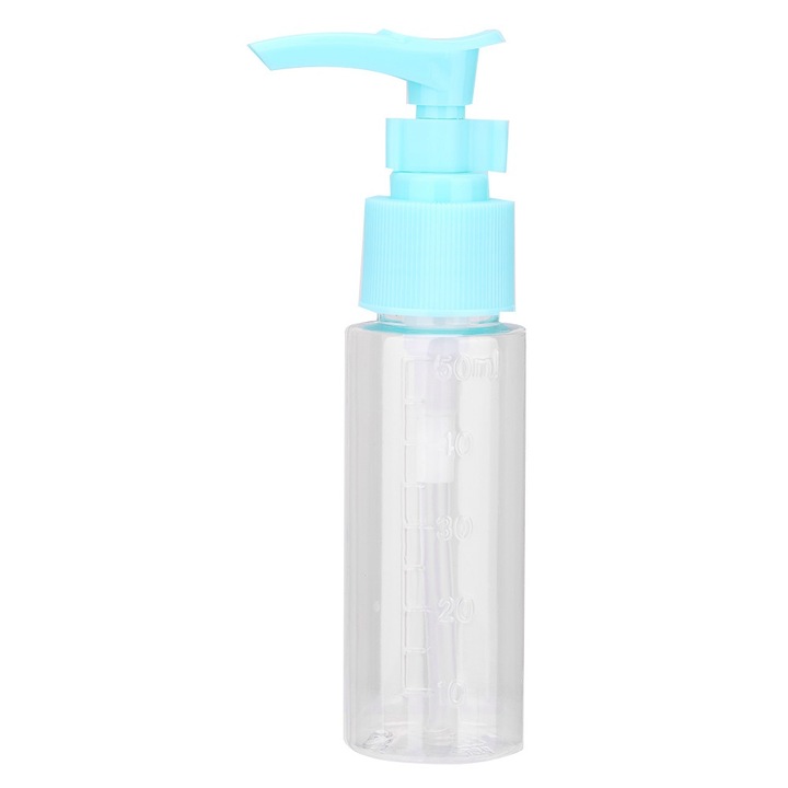 50 ml-es műanyag adagoló festékhez, samponhoz, testápolóhoz, készlethez