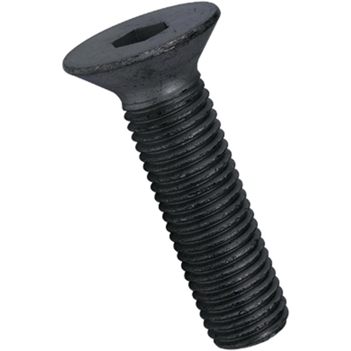 Set 500 Surub metric cap inecat, inalta rezistenta, DIN 7991-10.9, M4x16, SW2.5, negru