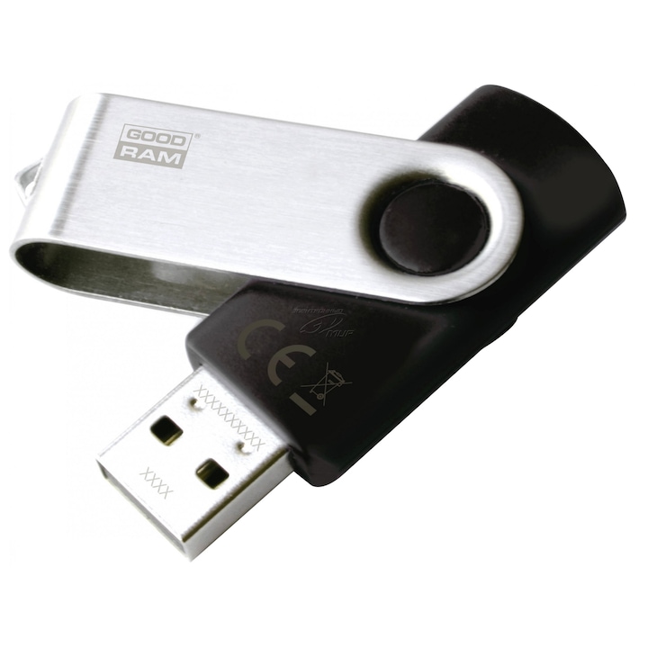 Goodram Pendrive USB, 8 GB, Fekete