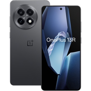 Telefon OnePlus 13R, Dual SIM, 12GB RAM, 256GB, 5G, Nebula Noir