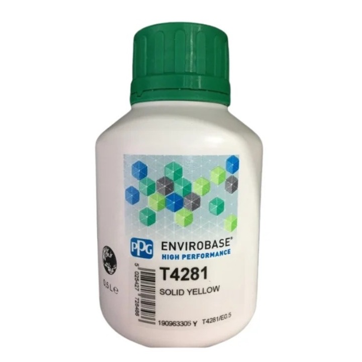 Pigment Envirobase Solid Yellow T4281/E0.5, cutie 0, 5 ltr