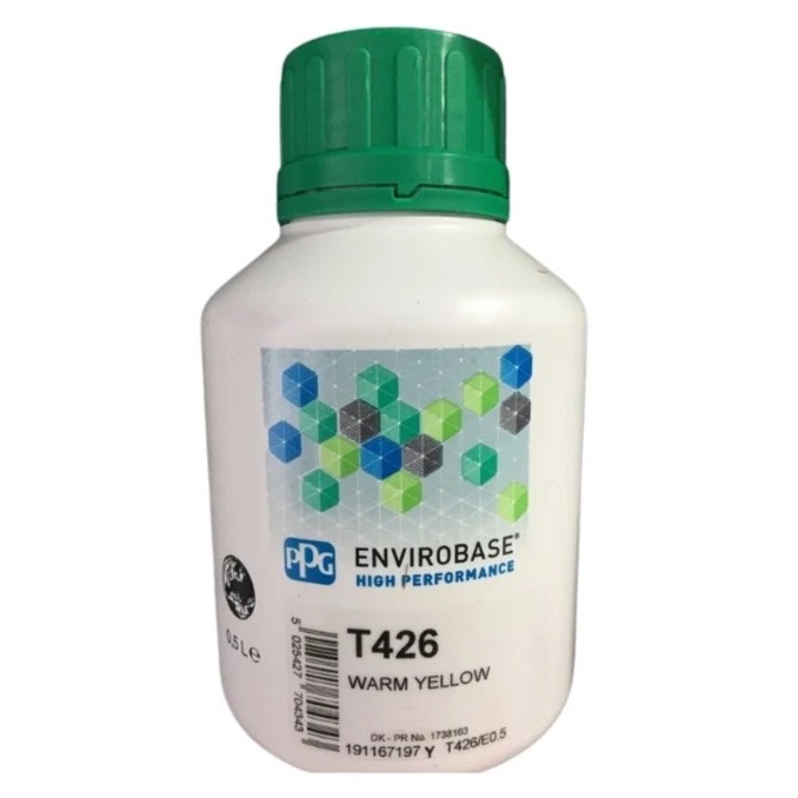 Pigment Envirobase Warm Yellow T426/E0.5, cutie 0, 5 ltr