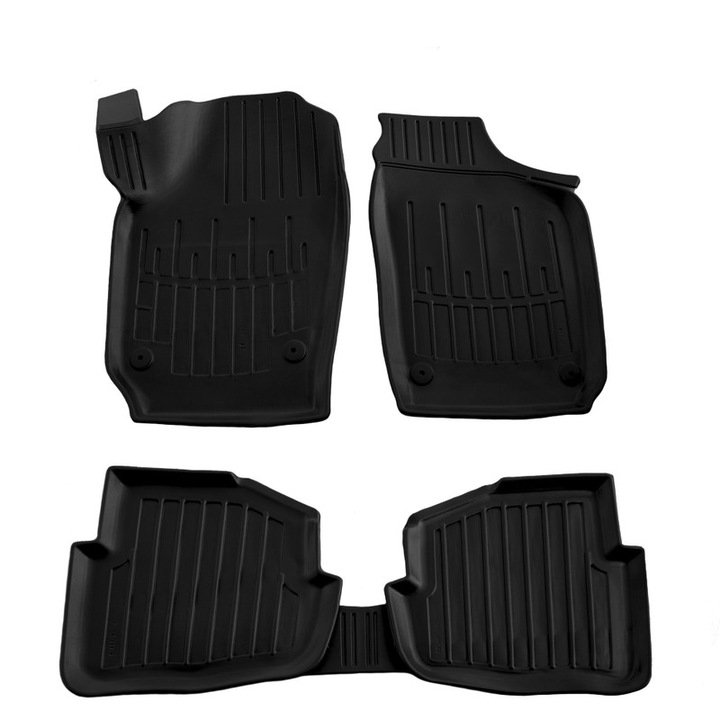Комплект гумени стелки Ced Auto Trade за Seat Ibiza III 6L 2002-2008, 5 части
