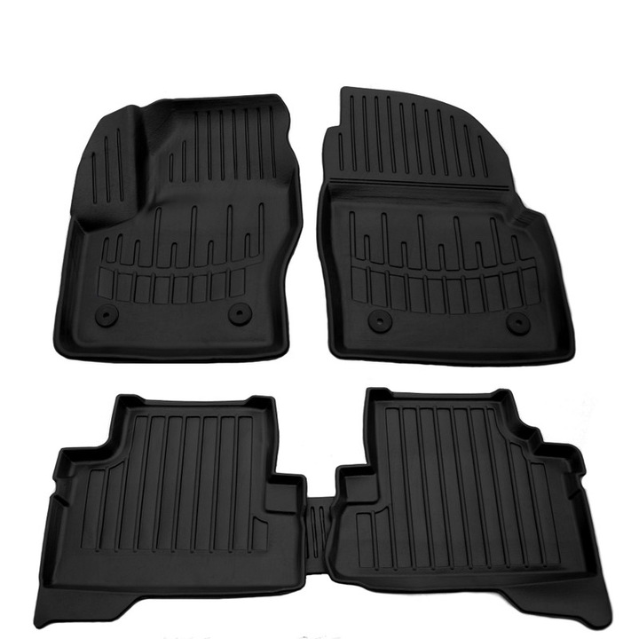 Комплект гумени стелки Ced Auto Trade за Ford Kuga II 2012-2019, 5 части