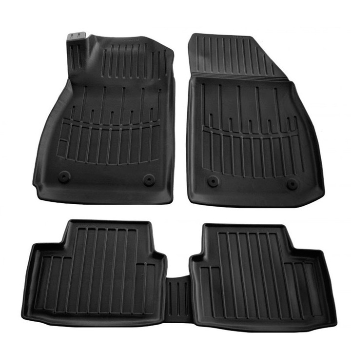 Set Covorase Auto Cauciuc Ced Auto Trade Pentru Opel Insignia A 2008-2017, 5 piese