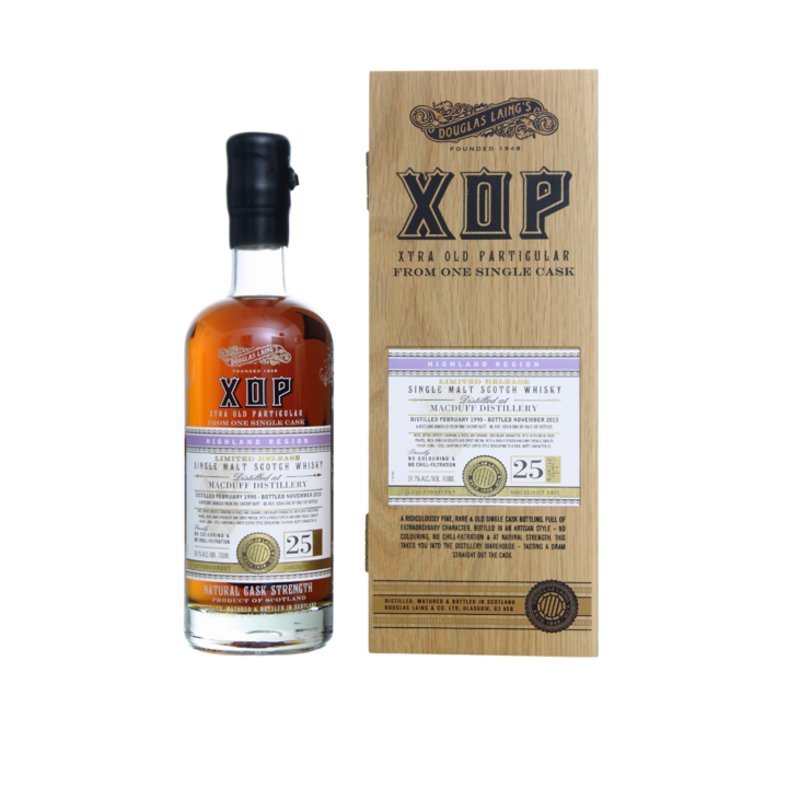 Whisky Douglas Laing Single Malt, XOP, Macduff, 25 Ani, 52.5%, 0.7L