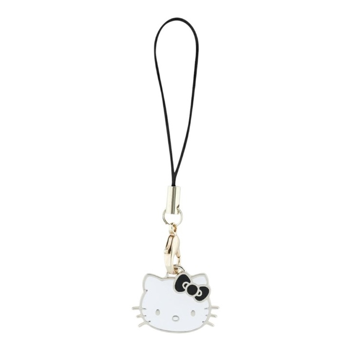 Telefonpánt, Hello Kitty, fém, fekete/fehér