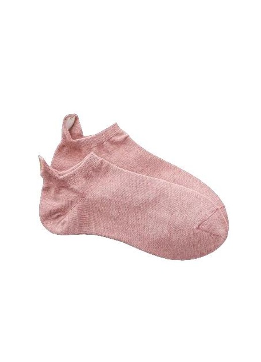 Női zokni, Wegner, rövid, pamut/elasztán, rózsaszín, 36-39 EU