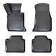 Set covorase auto Bmw X1 E84 2009-2015 dedicate, si 4 stickere rotunde autoadezive de 6 cm Bmw