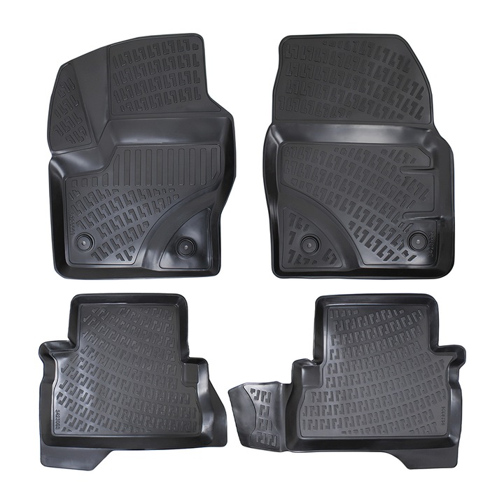 Комплект от 4 TPE гумени подови стелки за Ford Kuga II C520 2012-2019, CED AUTO TRADE ®