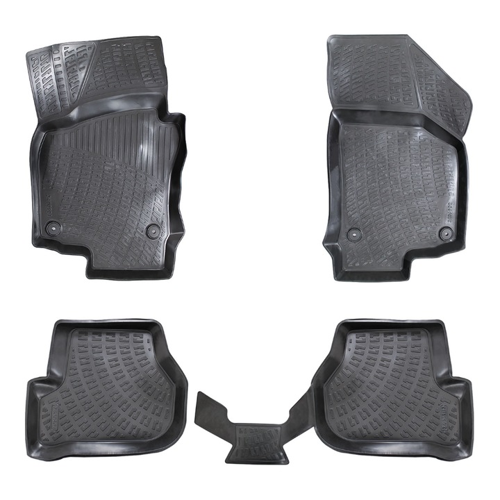 Set 4 piese Covorase Auto Cauciuc TPE Pentru Volkswagen Golf 6 2008-2012, CED AUTO TRADE ®