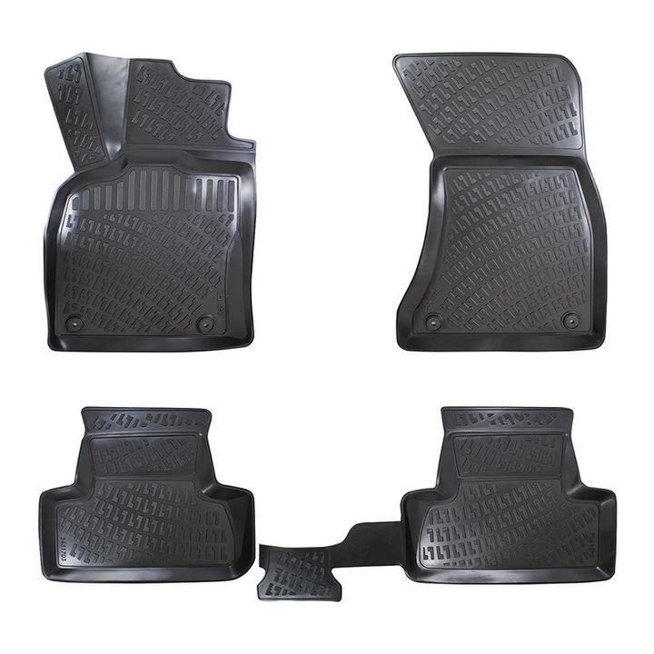Set 5 piese Covorase Auto Cauciuc TPE Pentru Audi Q5 Typ 8R I 2008-2017, CED AUTO TRADE ®