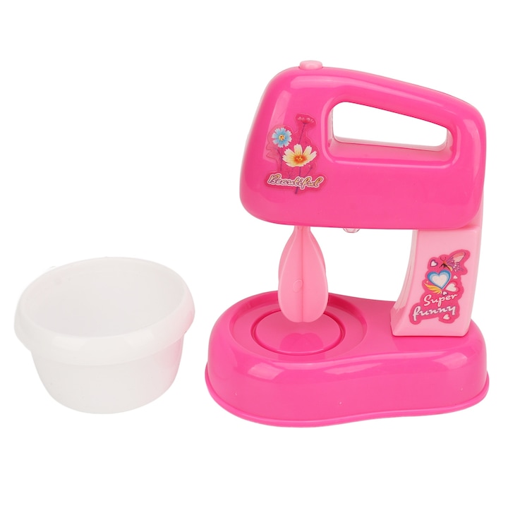 Konyhai robotgép játék, hosszúkás húzás, forgatási funkció, élénk színek, 4-8 éves korig