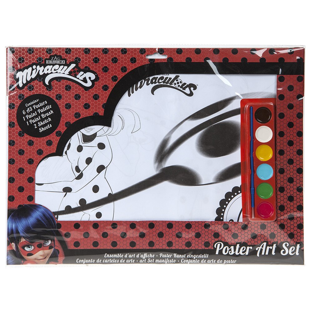 Set Miraculous A3 de arta