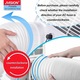 Furtun evacuare mobil Cozevdnt, 150mm, 2m, rezistent la apa, alb