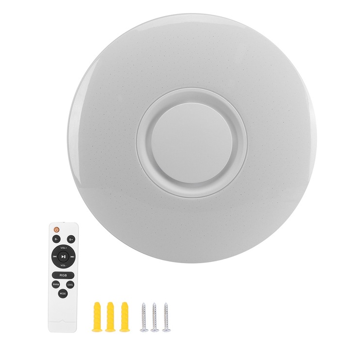 170-260V Otthon Nappali Zene LED Plafonlámpa Bluetooth APP Vezérléssel 60W