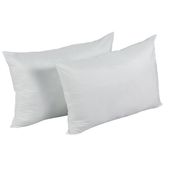 Set 2 perne matlasate Cromadi , 50x70cm, alb