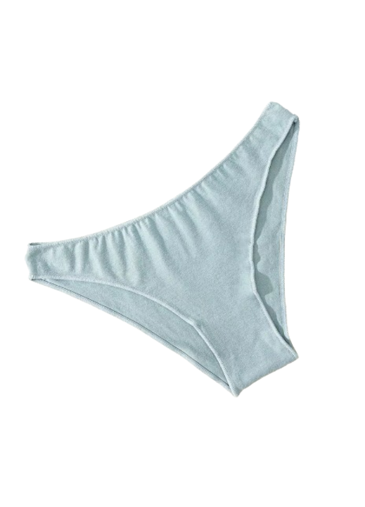 Wegner női bugyi, pamut, rugalmas, zöld színű