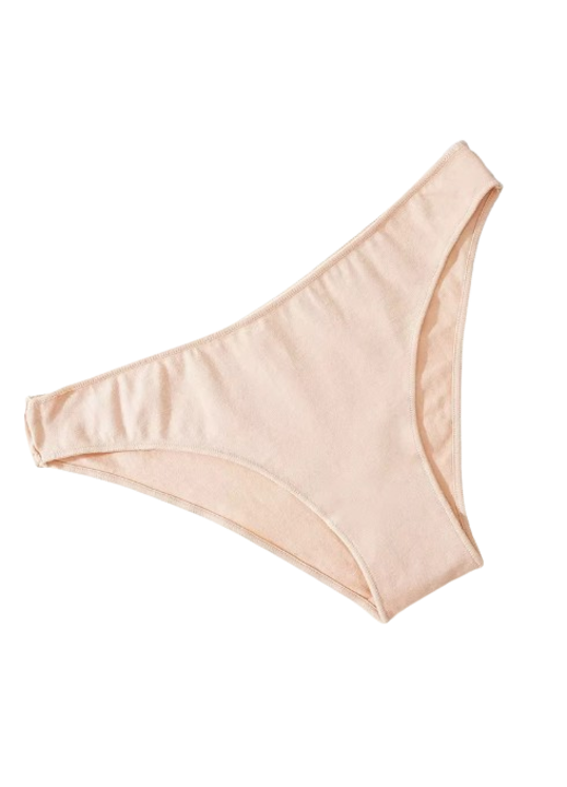 Wegner női bugyi, pamut-elasztán, bézs, gumírozott derék