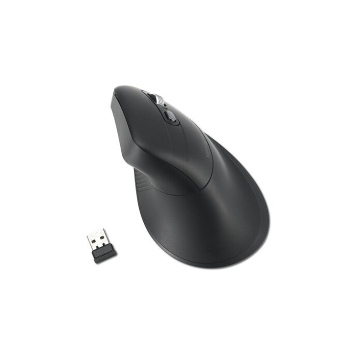 Mouse wireless Kensington MY630, ergonomic, 2400 dpi, negru, conectivitate Bluetooth
