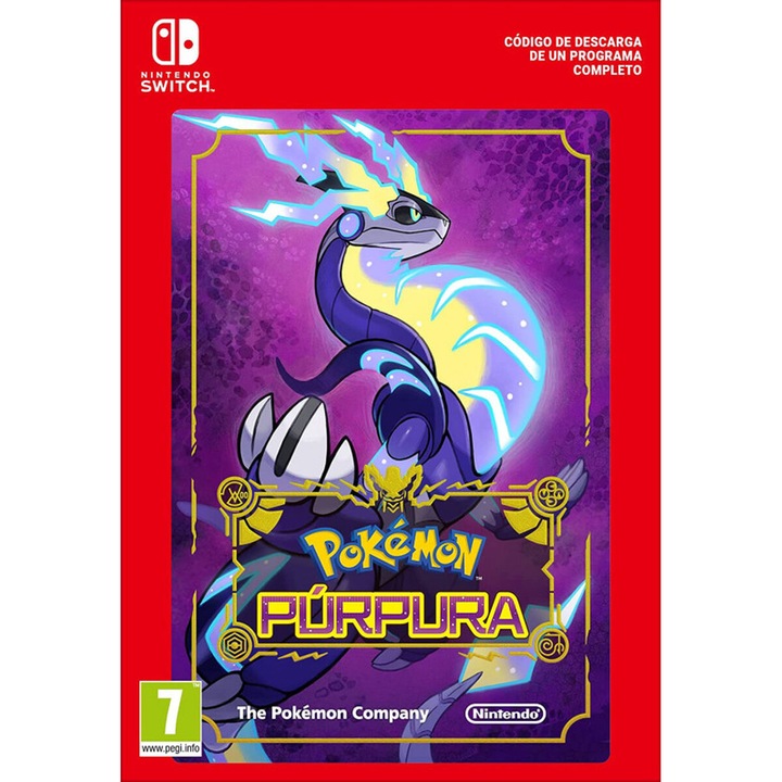 Видеоигра Nintendo POKEMON PURPLE, ролева приключение, 1 играч, 2018 г.