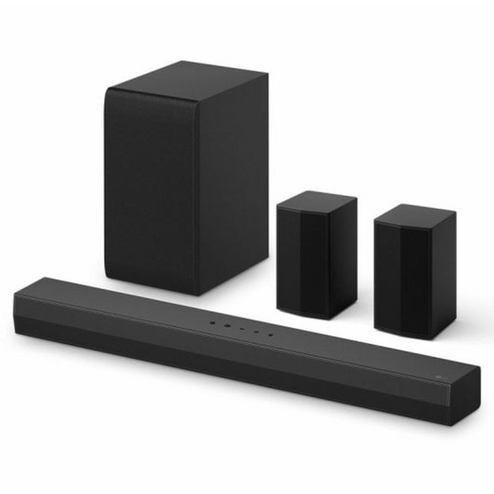 LG Soundbar, 400 W, черен