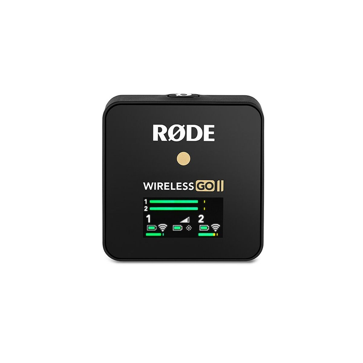 Microfon Rode Wireless GO II, omnidirectional, negru, autonomie 7