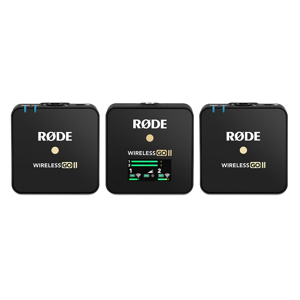Microfon Rode Wireless GO II, omnidirectional, negru, autonomie 7