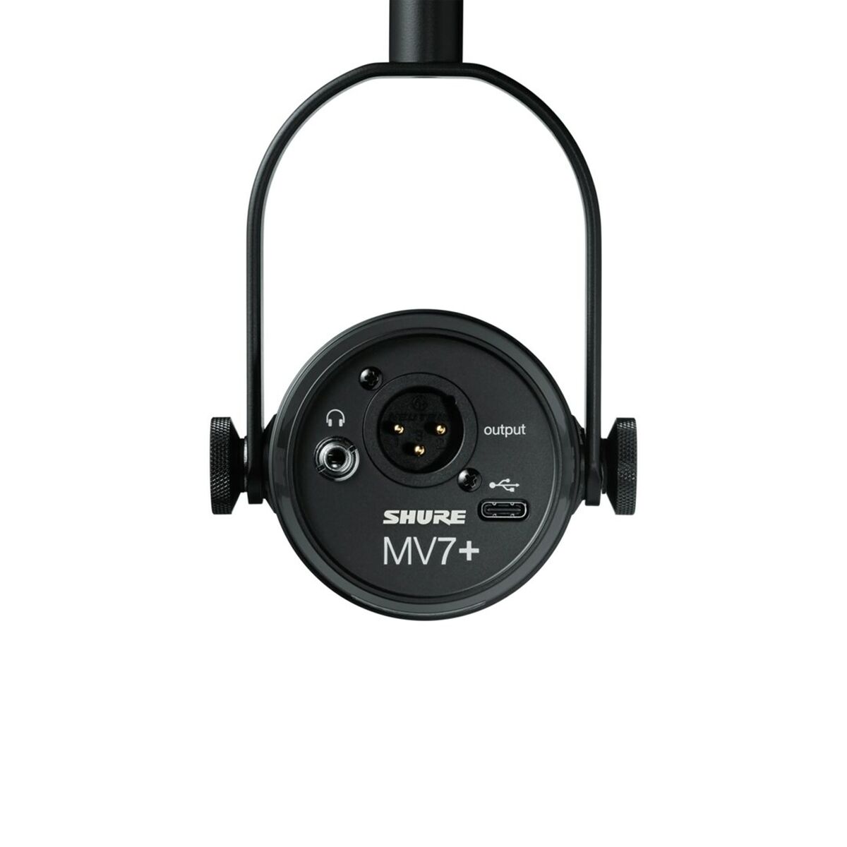Microfon dinamic Shure MV7+-K-BNDL, unidirectional, negru, cablu