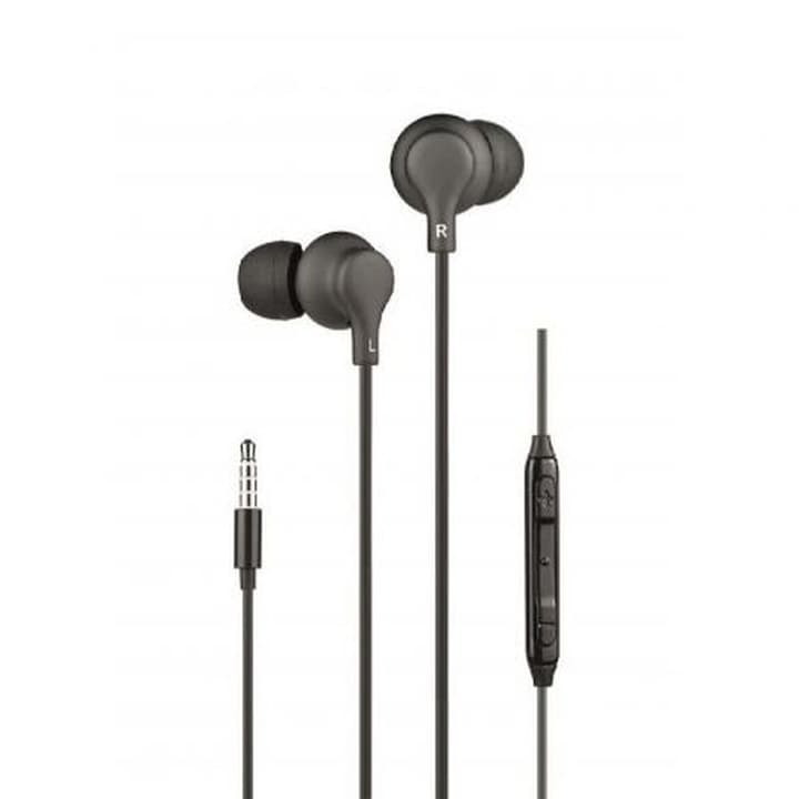 Casti On Ear cu fir Canyon CNS-CHSC1BY, stereo, microfon, negru/galben