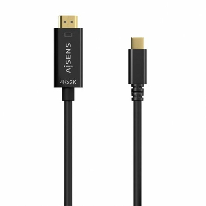 HDMI кабел Aisens A109-0624, 1.8 м, черен, мъжки щепсел