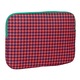 Nait Nait laptop tok Coral Houndstooth, korall, 34 x 25 x 2 cm