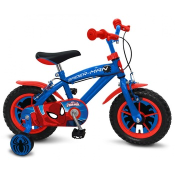 Bicicleta pentru baieti Spiderman 14 inch Bicicleta pentru baieti Spiderman 14 inch