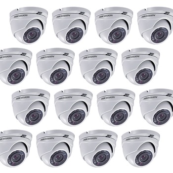 Kit Hikvision CCTV 16 camere dome TurboHD 1.3MP MK057-KIT07 Kit Hikvision CCTV 16 camere dome TurboHD 1.3MP MK057-KIT07
