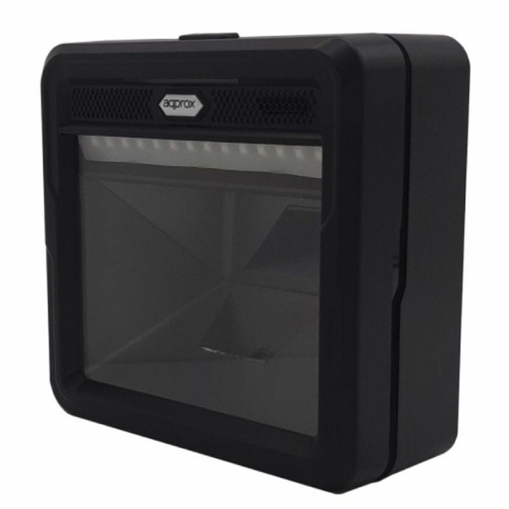 Cititor de coduri de bare, APPROX, 1D/2D, USB, negru