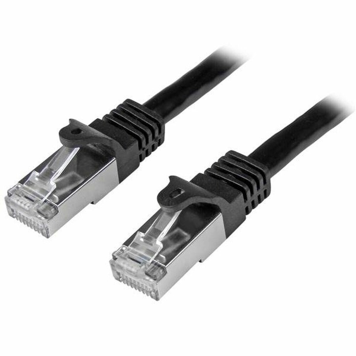 Cablu retea UTP Cat6 Startech, 5 m, negru, RJ45