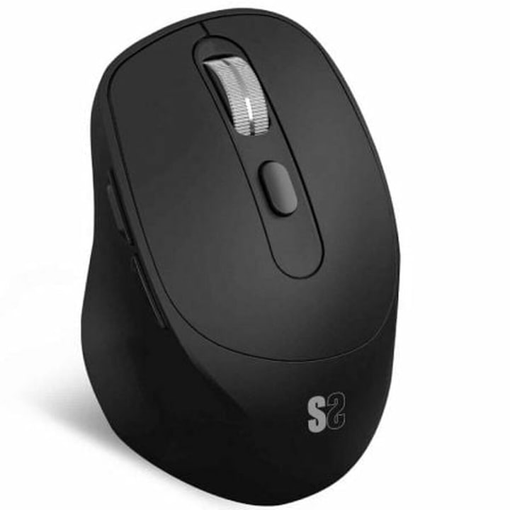 Mouse optic Subblim, ergonomic, Bluetooth, negru, 2400 dpi, 1 unitate