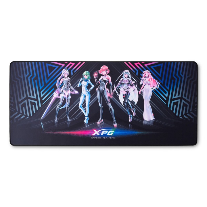 Mouse Pad XPG Frontline XL, multicolor, 90x40cm, 3mm grosime