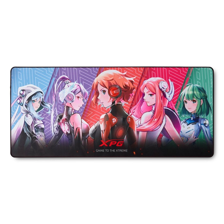 MousePad XPG Frontline XL, multicolor, 90x40cm, 3mm grosime