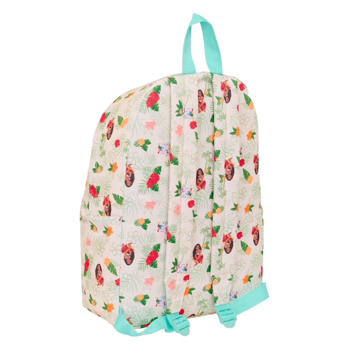 Ghiozdan laptop Vaiana, 31x43x13cm, pentru laptop 14.1", poliester, multicolor