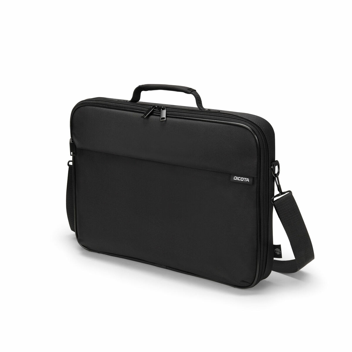 Geanta laptop Dicota, model D32088-RPET, neagra, 16", 40x28x5cm, cu buzunar exterior