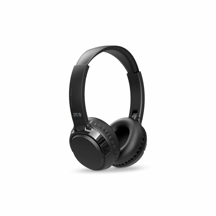 Casti Audio Wireless Bluetooth 5.4+ EDR ESL AMYMAT®, Cutie Reincarcare cu Touch Screen 530 mAh, Noise Cancelling, 360° Surround Sound, Microfon HD Control Tactil, Rezistente la Apa, Sport, Compatibilitate Universala