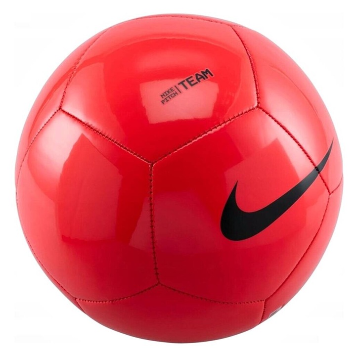 Minge fotbal Nike Pitch Team, rosie, dimensiune 5