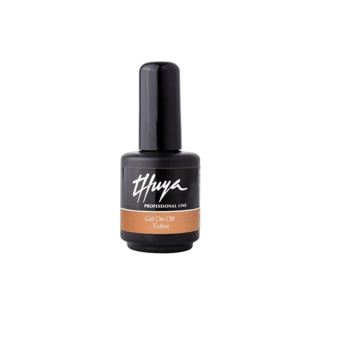 Oja cu gel, Thuya Professional GEL On-Off, TOFFEE, 14 ml