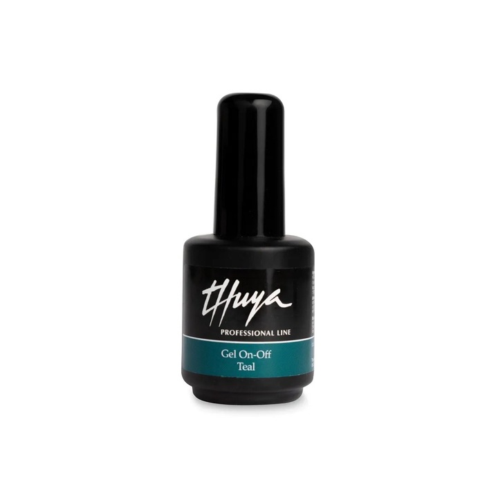 Oja cu gel, Thuya Professional GEL On-Off, TEAL, 14 ml